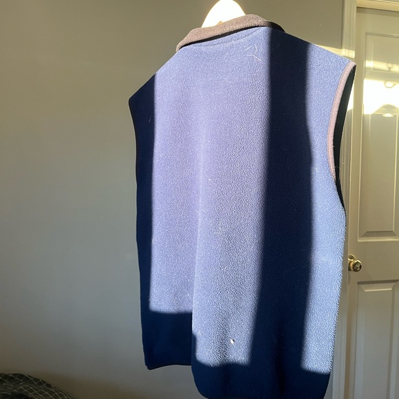 Blue fleece vest - Picture 3 of 3